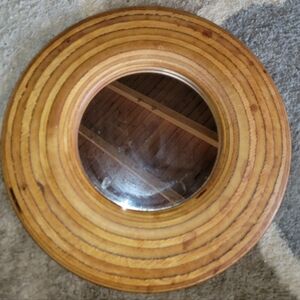 Birch & Spruce Round Mirror 11"